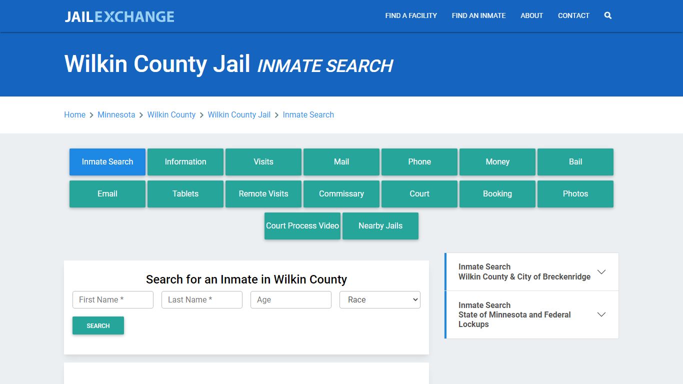 Wilkin County Jail, MN Inmate Search: Roster & Mugshots